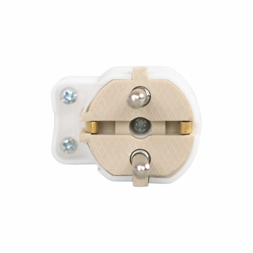 Stecher cu inel HEPOL CERAMIC, shucko, alb