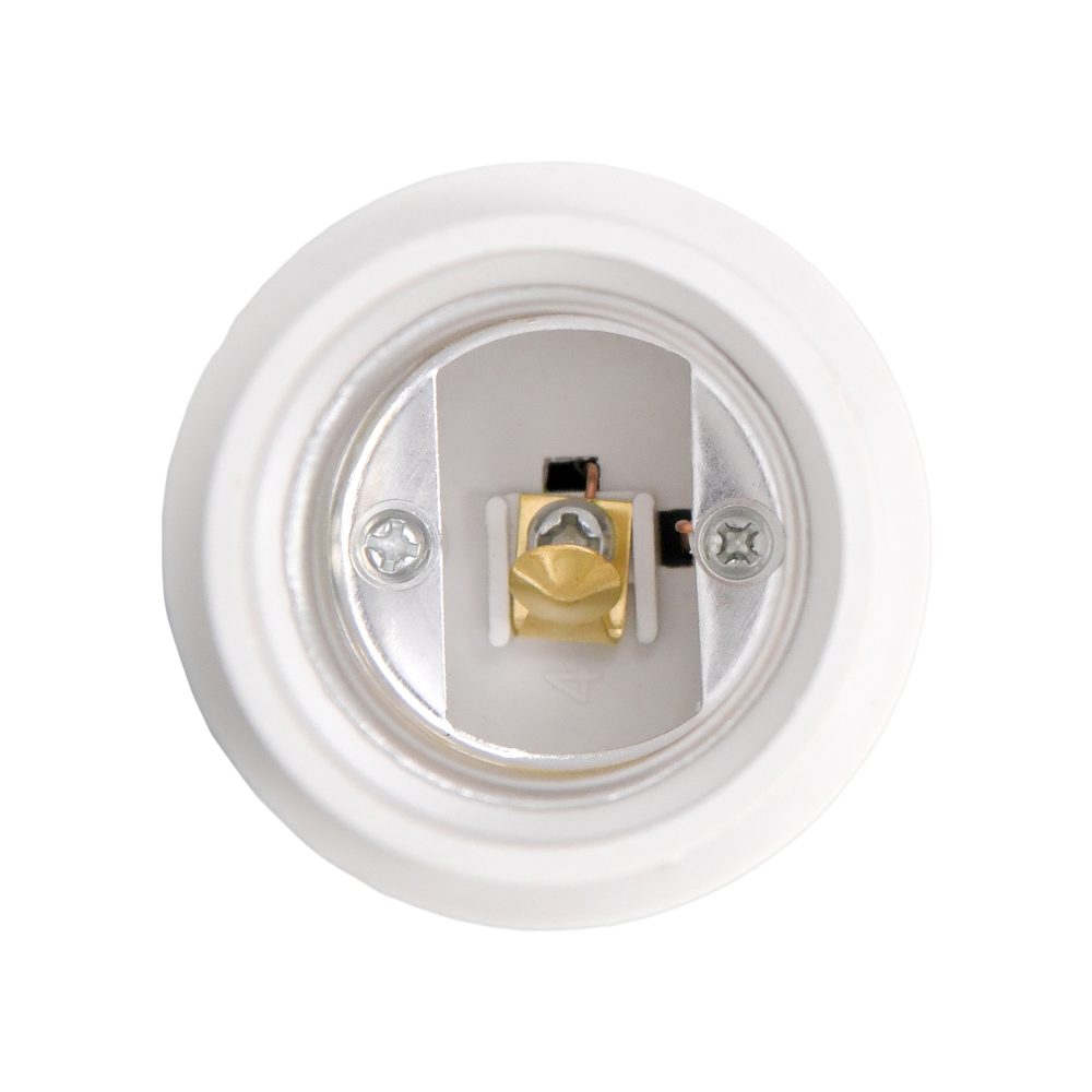 Adaptor HEPOL, E40 - E27, alb