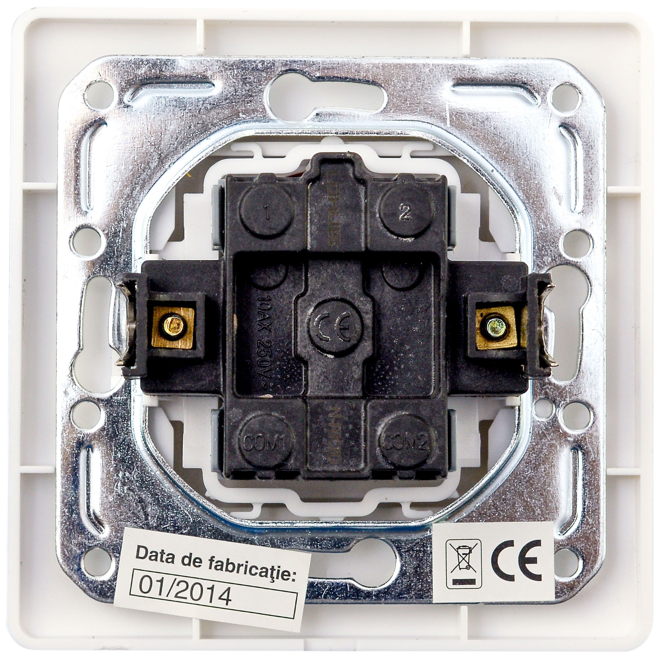 Intrerupator Cap Scara Cu Led Lohuis Seria N Ingropat St Alb