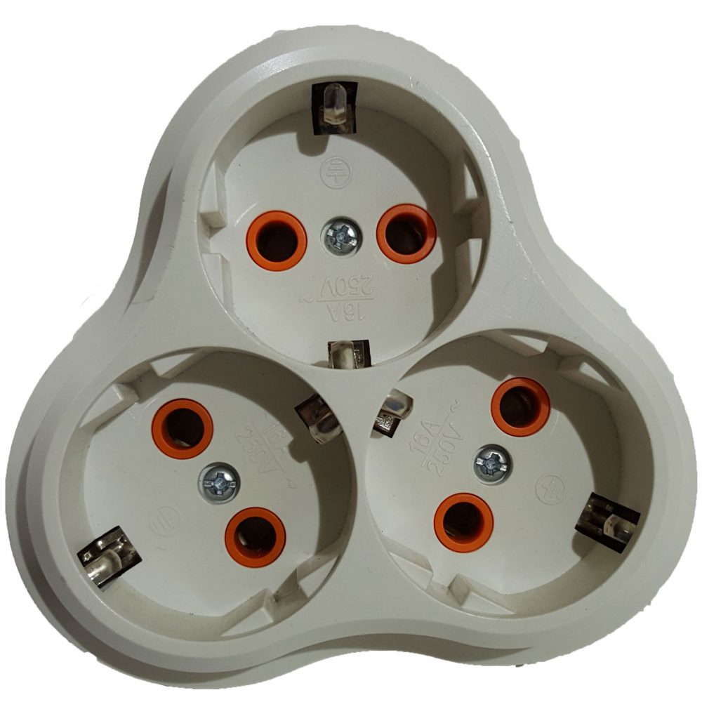 Adaptor 3 prize cu CP STEA JN-B016