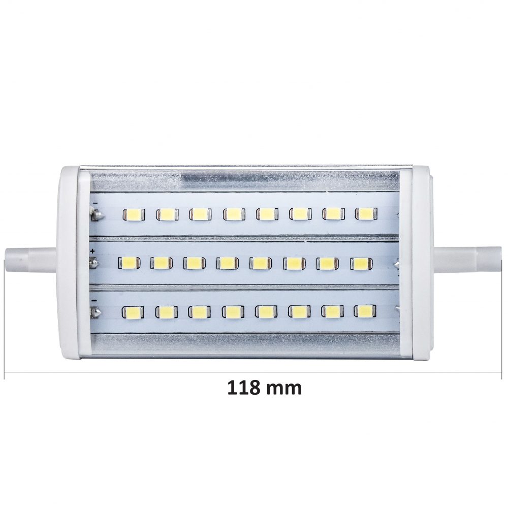 Bec LED LOHUIS, forma liniara, R7S, 8W, 30000 ore, lumina rece