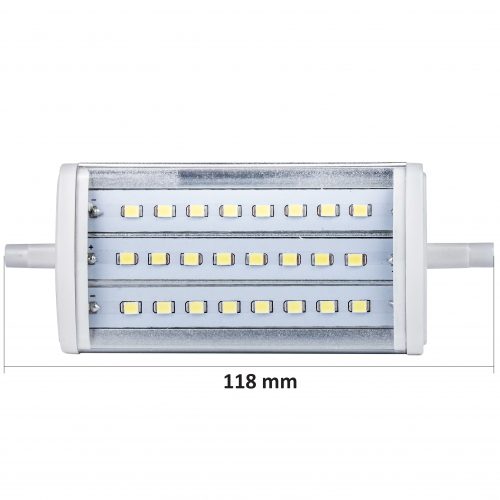 Bec LED LOHUIS, forma liniara, R7S, 8W, 30000 ore, lumina rece
