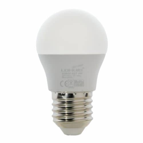 Bec LED LOHUIS, forma glob, E27, 4W, 30000 ore, lumina rece