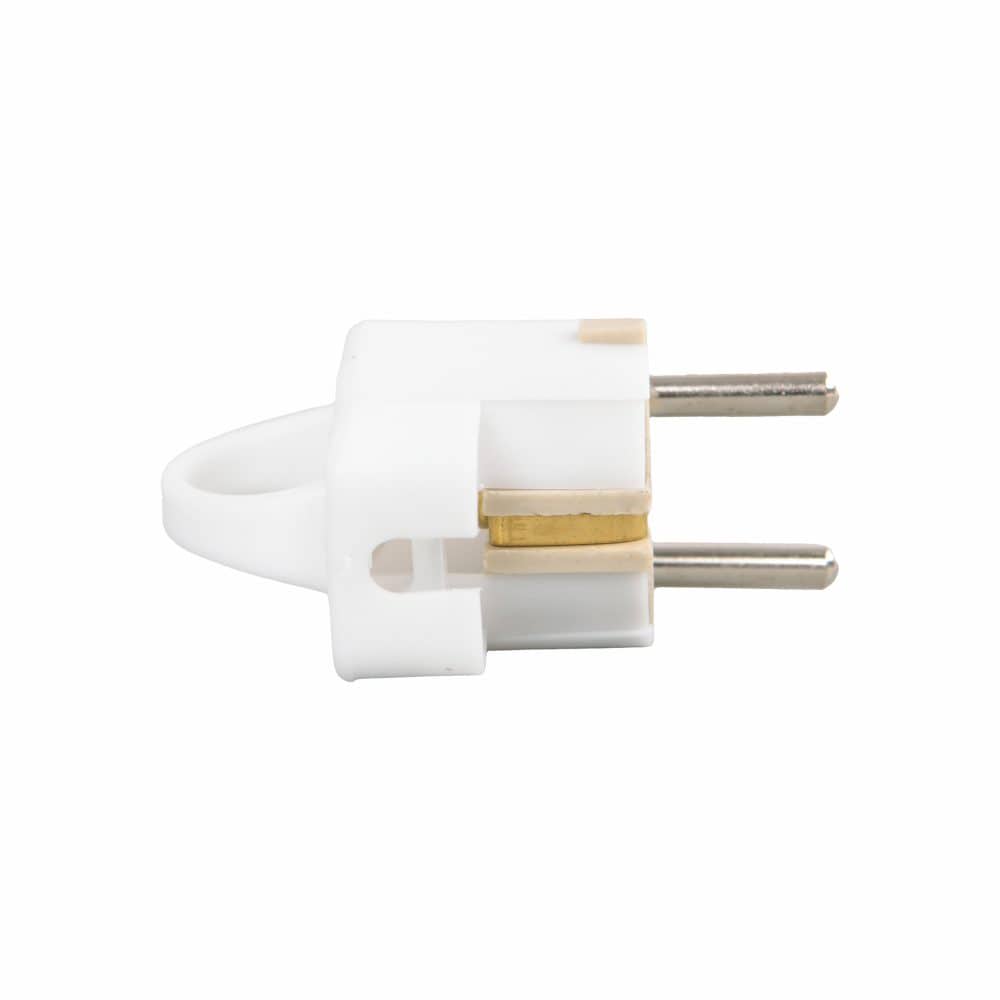Stecher cu inel HEPOL CERAMIC, shucko, alb