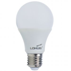 Bec LED LOHUIS, forma A60, E27, 10W, 30000 ore, lumina rece