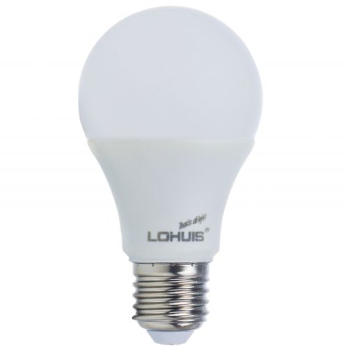 Bec LED LOHUIS, forma A60, E27, 10W, 30000 ore, lumina rece