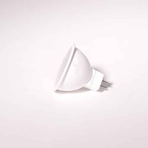 Bec LED HEPOL, forma spot, GX5.3, 6.5W, 30000 ore, lumina calda