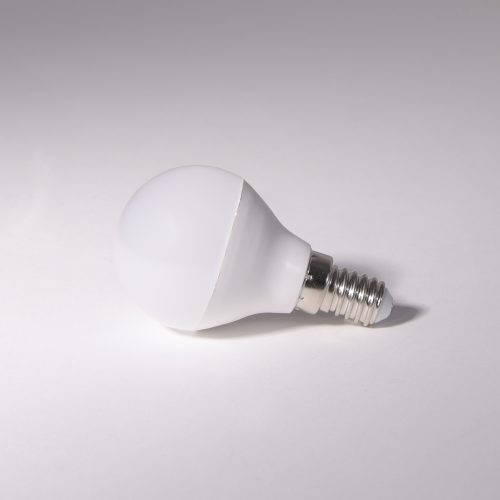 Bec LED LOHUIS, forma glob, E14, 4W, 30000 ore, lumina rece