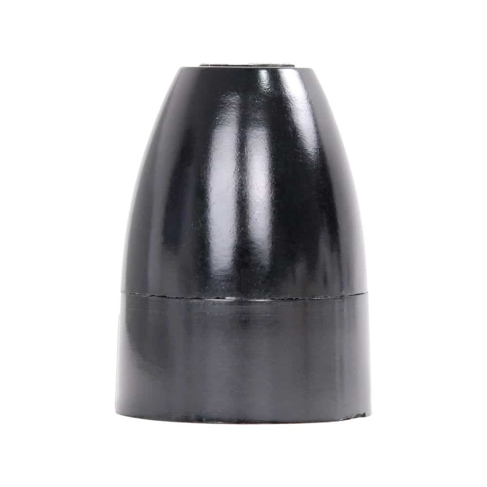 Dulie ebonita HEPOL, E27, negru