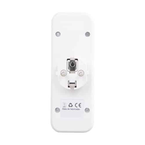 Adaptor liniar HEPOL, 3 prize, alb