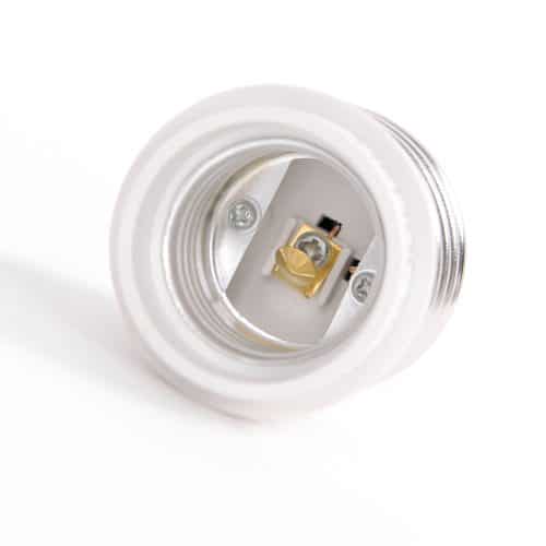 Adaptor HEPOL, E40 - E27, alb