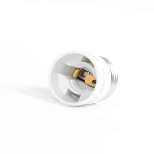 Adaptor HEPOL, E27 - E14, alb