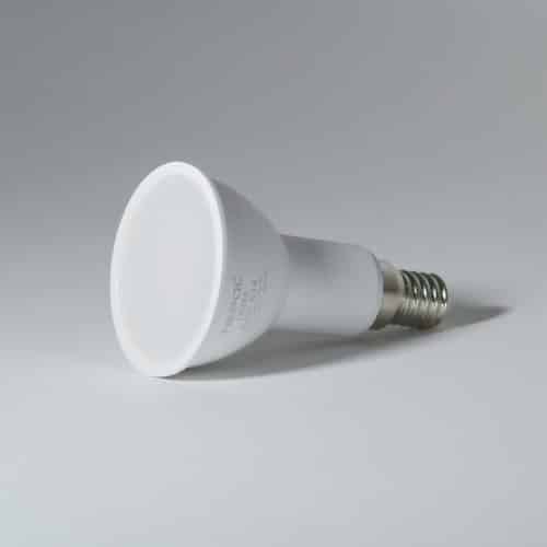 Bec LED HEPOL, forma spot, E14, 3.5W, 30000 ore, lumina calda