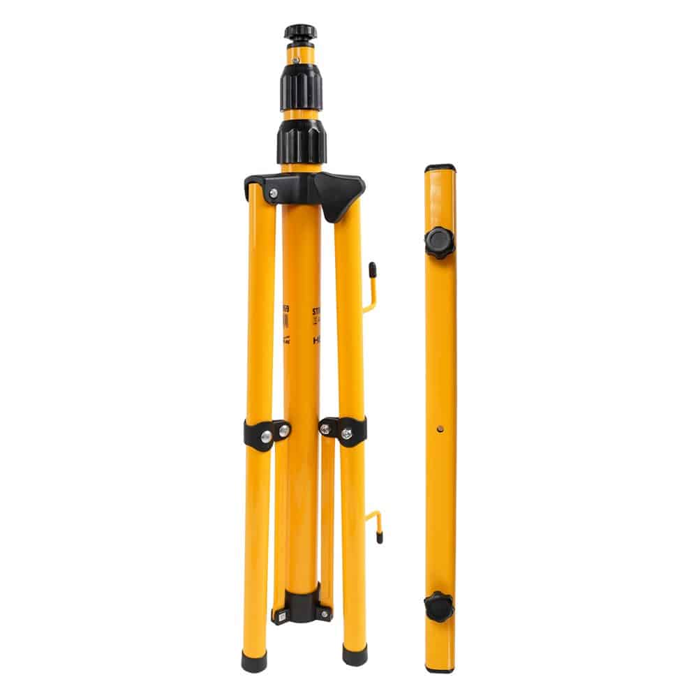 Stativ proiector HEPOL, 650 mm - 1700 mm, galben