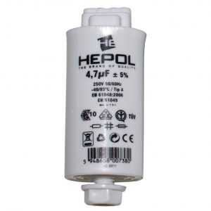 Condensator HEPOL, 250V, 4.7 mF