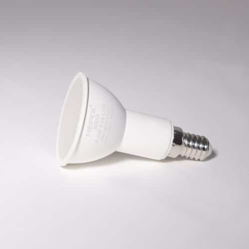 Bec LED HEPOL, forma spot, E14, 6.5W, 30000 ore, lumina calda