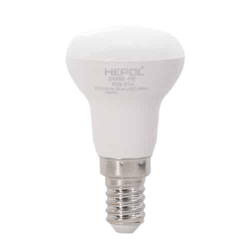 Bec LED HEPOL, forma reflector R39, E14, 4W, 30000 ore, lumina calda