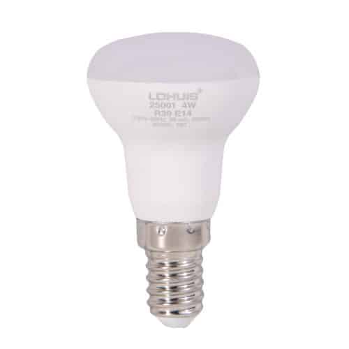 Bec LED LOHUIS, forma reflector R39, E14, 4W, 30000 ore, lumina rece