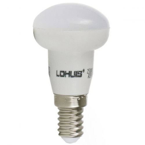 Bec LED LOHUIS, forma reflector R39, E14, 4W, 30000 ore, lumina rece