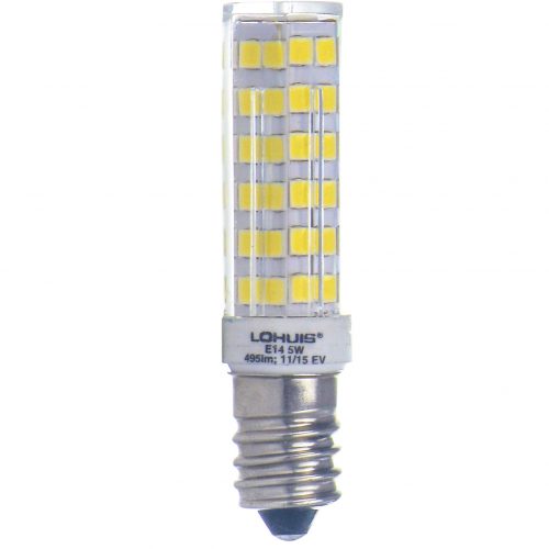 Bec LED LOHUIS CORN MINI, forma bulb, E14, 5W, 25000 ore, lumina rece