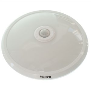 Aplica LED cu senzor HEPOL, aparent/PT, 12W, lumina neutra