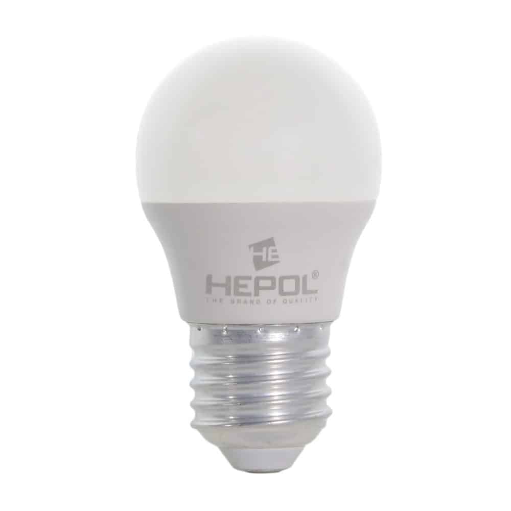 Bec LED SFERIC E27, 7W, 560lm, lumina calda