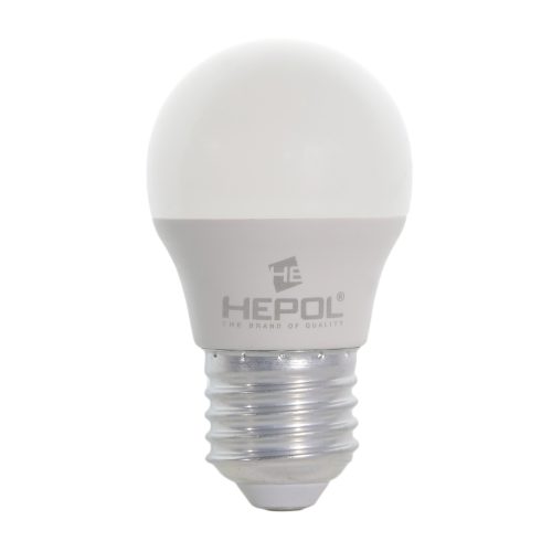 Bec LED SFERIC E27, 7W, 560lm, lumina calda