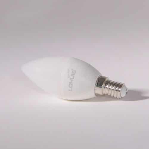 Bec LED LOHUIS, forma lumanare, E14, 7W, 600lm, lumina rece