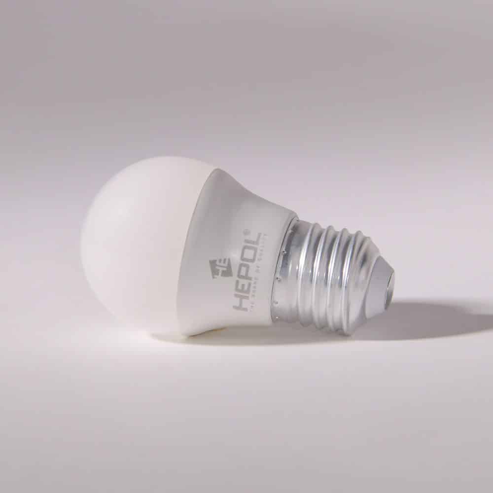 Bec LED SFERIC E27, 7W, 560lm, lumina calda