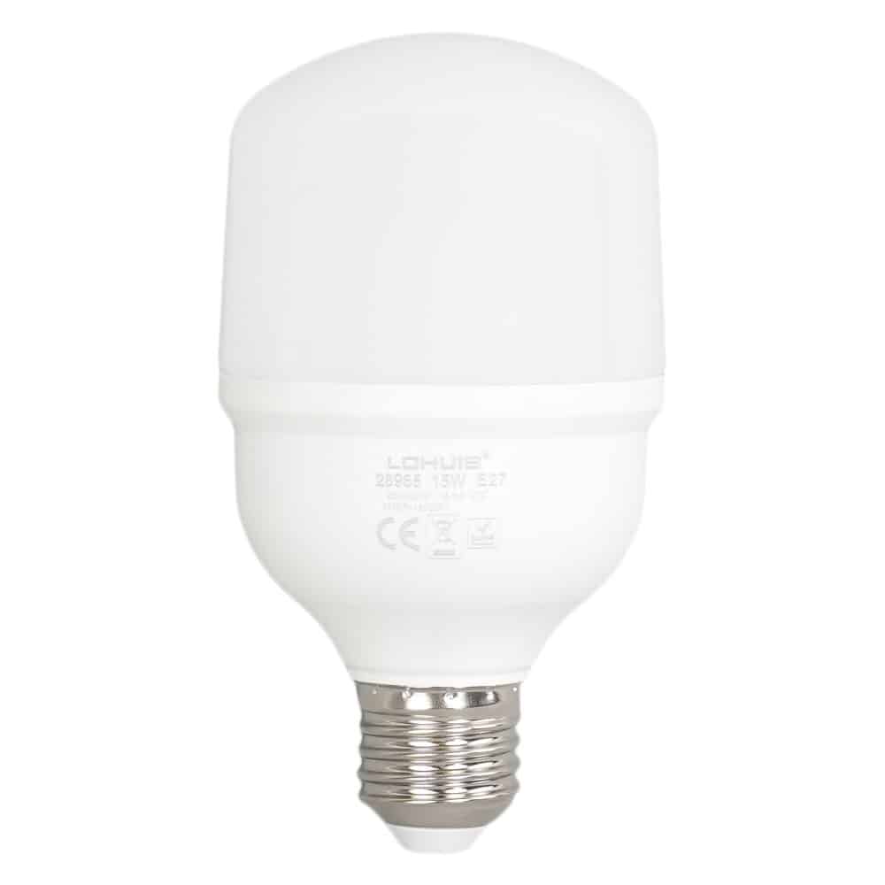 Bec LED T65 LOHUIS, forma tubulara, E27, 15W, 25000 ore, lumina rece