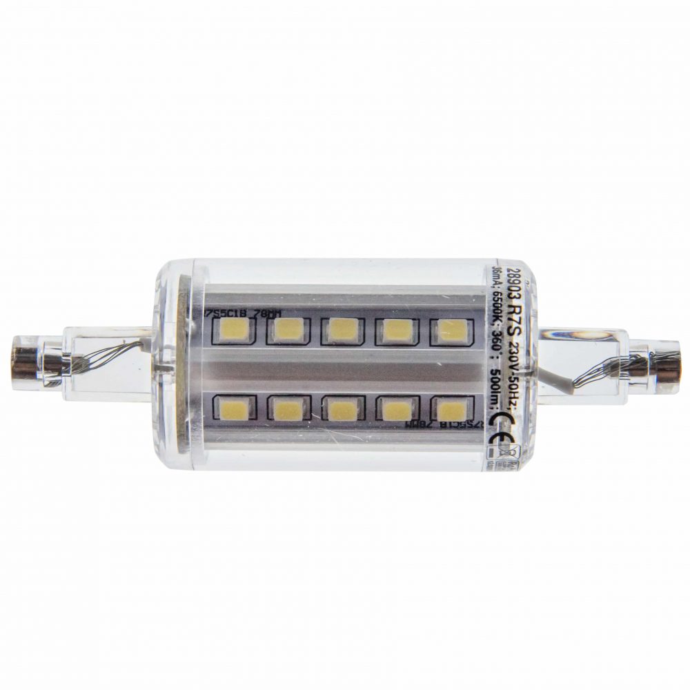 Bec LED LOHUIS, R7S, J78, 5W, 20000 ore, lumina rece