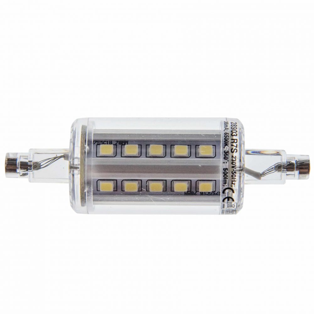 Bec LED LOHUIS, R7S, J78, 5W, 20000 ore, lumina rece