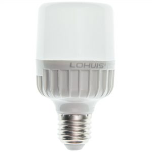 Bec LED T60 LOHUIS, forma tubulara, E27, 12W, 25000 ore, lumina rece