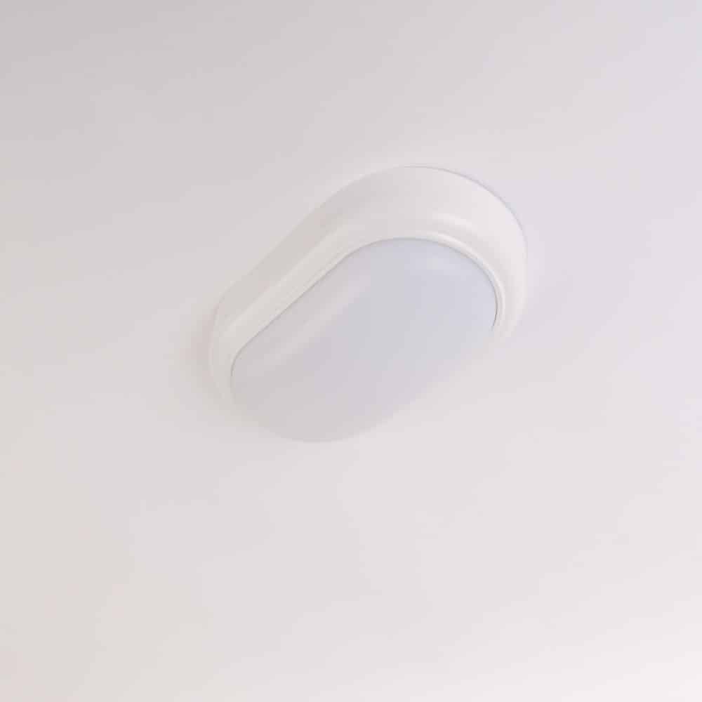 Aplica LED ovala HEPOL, aparent/PT, 15W, lumina rece