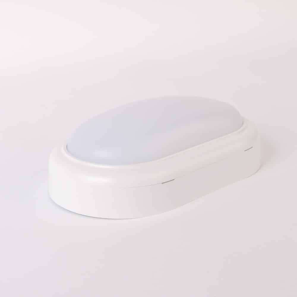 Aplica LED ovala HEPOL, aparent/PT, 15W, lumina rece