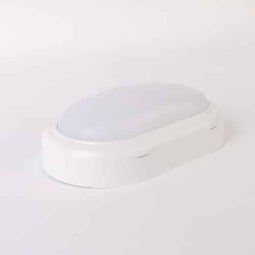 Aplica LED ovala HEPOL, aparent/PT, 15W, lumina rece