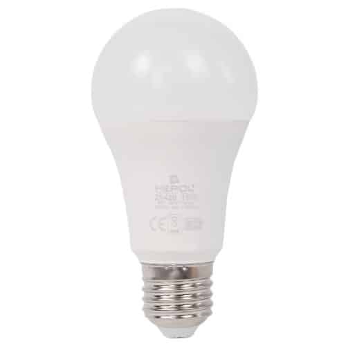 Bec LED HEPOL, forma A60, E27, 15W, 25000 ore, lumina calda