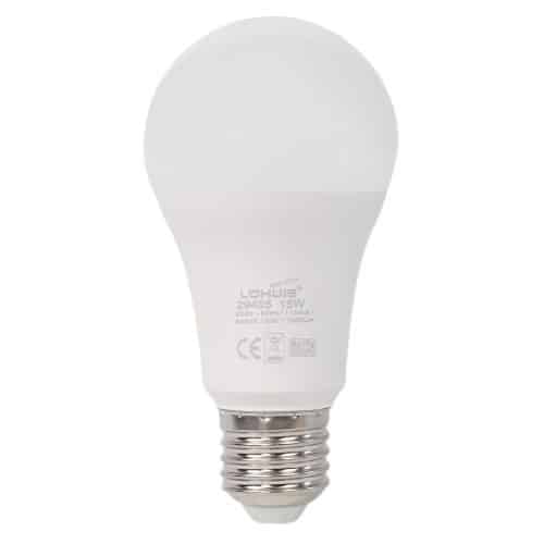 Bec LED LOHUIS, forma A60, E27, 15W, 25000 ore, lumina rece