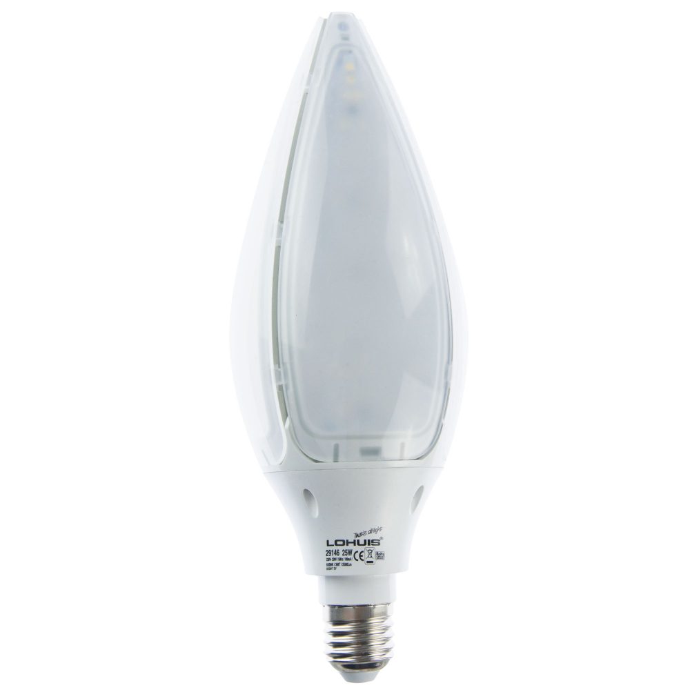 Bec LED LOHUIS FLOWER-LED, E27, 25W, 25000 ore, lumina rece