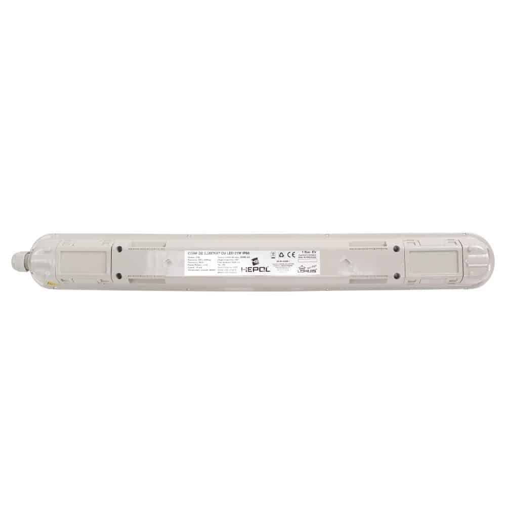 Corp iluminat LED HEPOL, IP65, 21W, gri