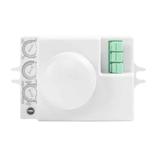 Senzor de miscare HEPOL,8m, 360 grade, IP20, alb