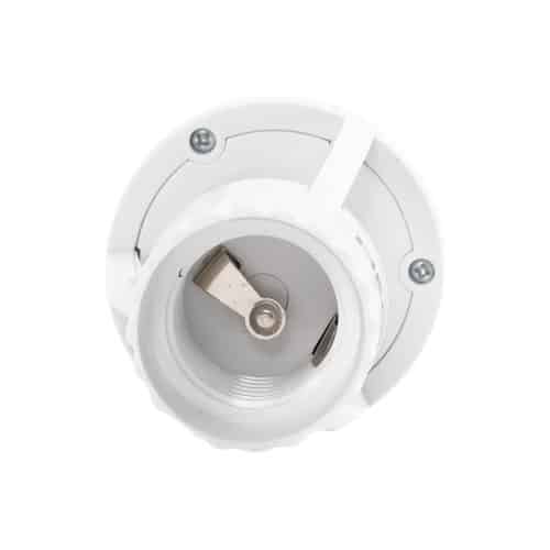 Senzor de miscare HEPOL, dulie E27, 360 grade, IP20, alb