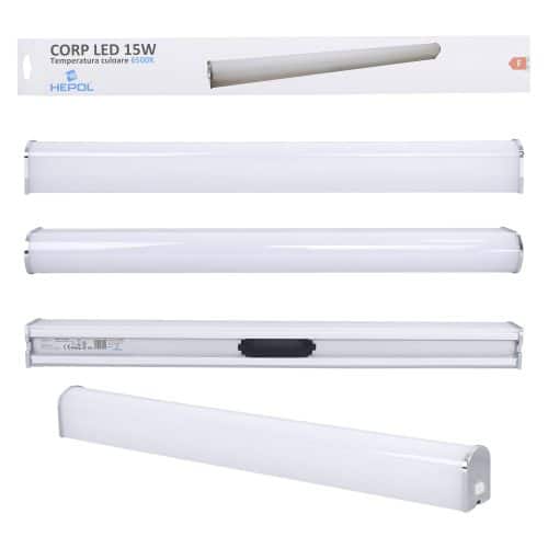 Corp iluminat LED HEPOL, IP40, 15W, alb