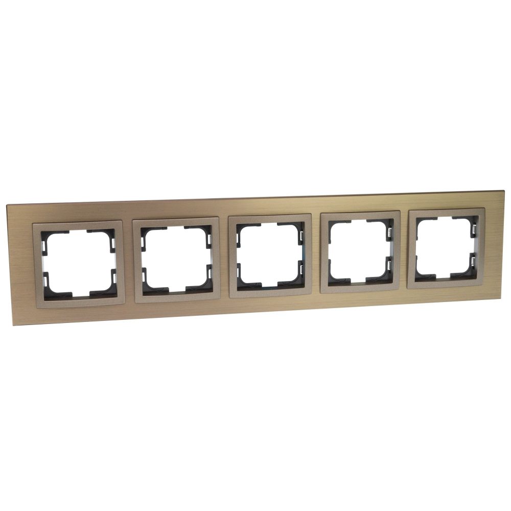 Rama Mono Electric, 5 module, STYLE, BRONZ