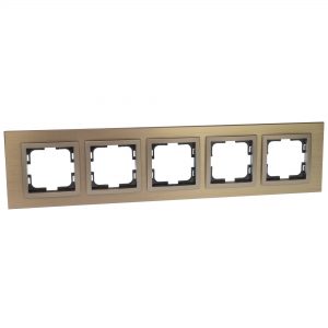 Rama Mono Electric, 5 module, STYLE, BRONZ