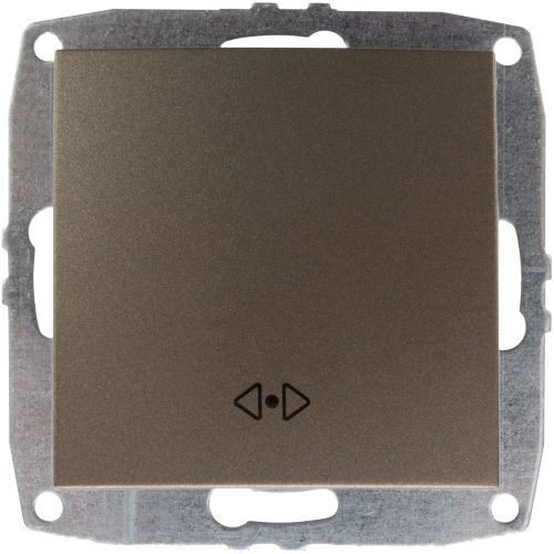 Mecanism Intrerupator cap cruce Mono Electric, ingropat/ST, LIGHT FUME