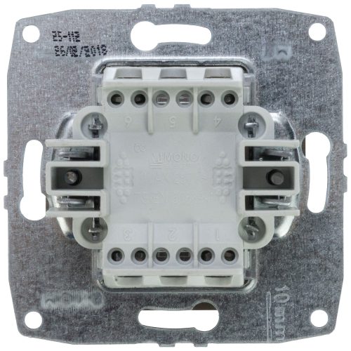Mecanism Intrerupator cap cruce Mono Electric, ingropat/ST, LIGHT FUME