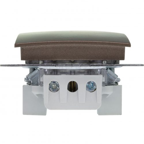 Mecanism Intrerupator cap cruce Mono Electric, ingropat/ST, LIGHT FUME