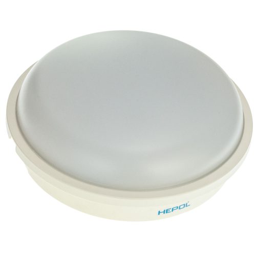 Aplica LED rotunda HEPOL, aparent/PT, 20W, lumina rece