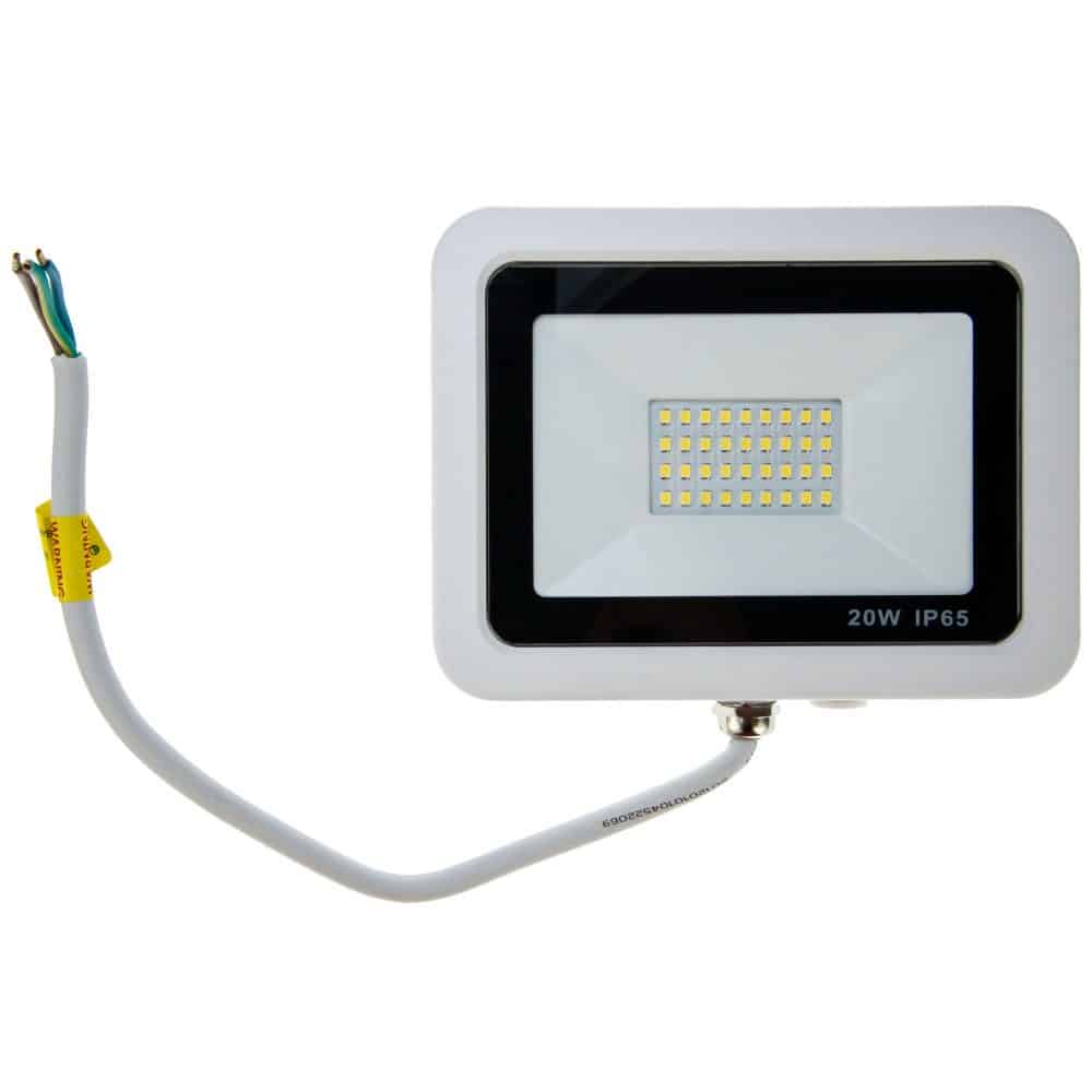 Proiector LED LOHUIS, VENUS, IP65, 20W, alb, lumina rece